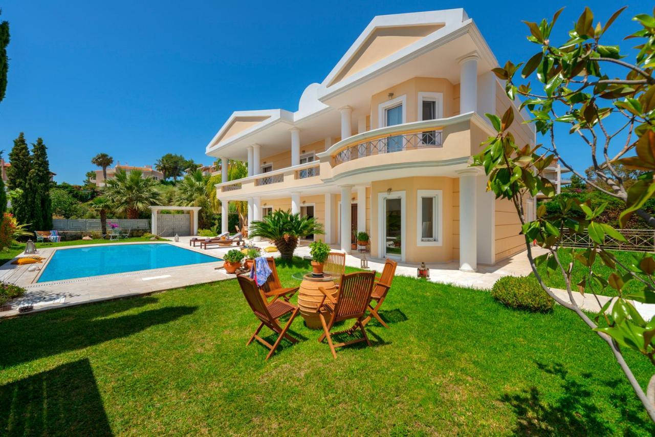 The Painters Luxurious Villa Anáviszosz Kültér fotó