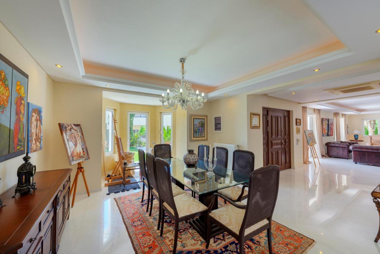 The Painters Luxurious Villa Anáviszosz Kültér fotó