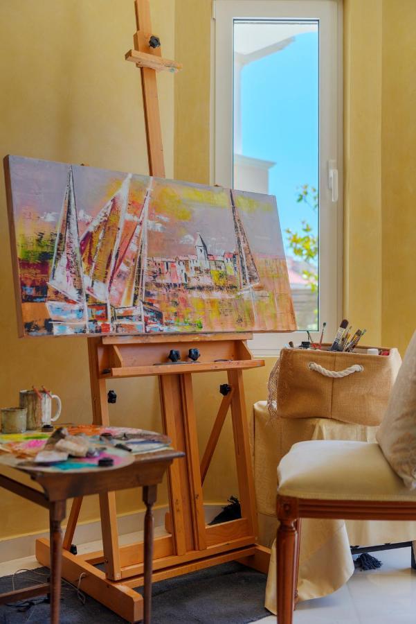 The Painters Luxurious Villa Anáviszosz Kültér fotó
