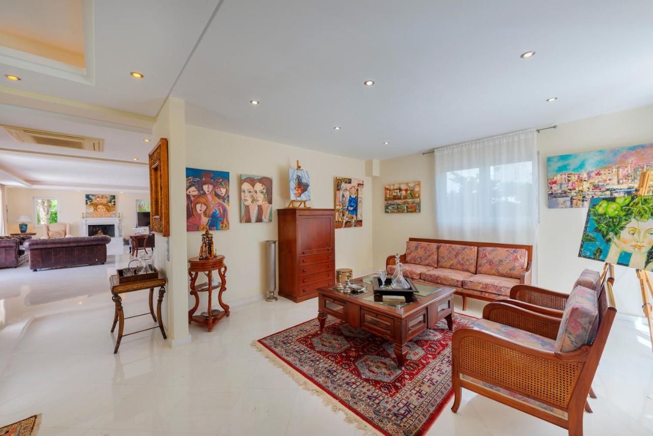 The Painters Luxurious Villa Anáviszosz Kültér fotó